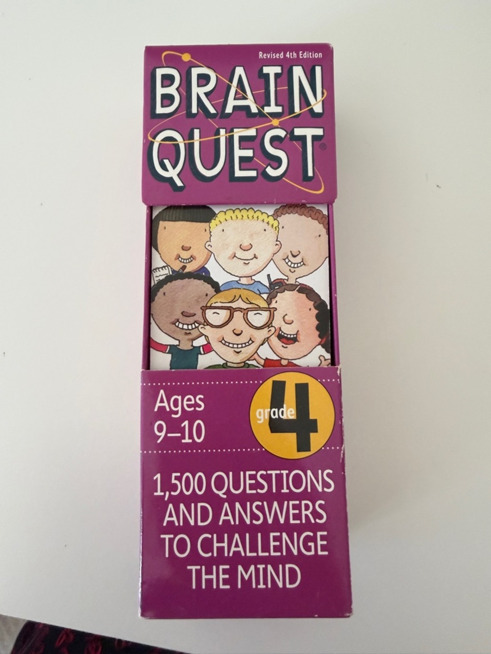 Brain Quest Grade 4 Learning Cards - Purple